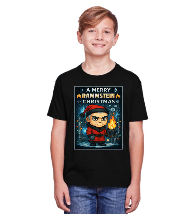 Rammstein Merry Christmas Industrial Metal Unisex Christmas T-Shirt or Hoodie