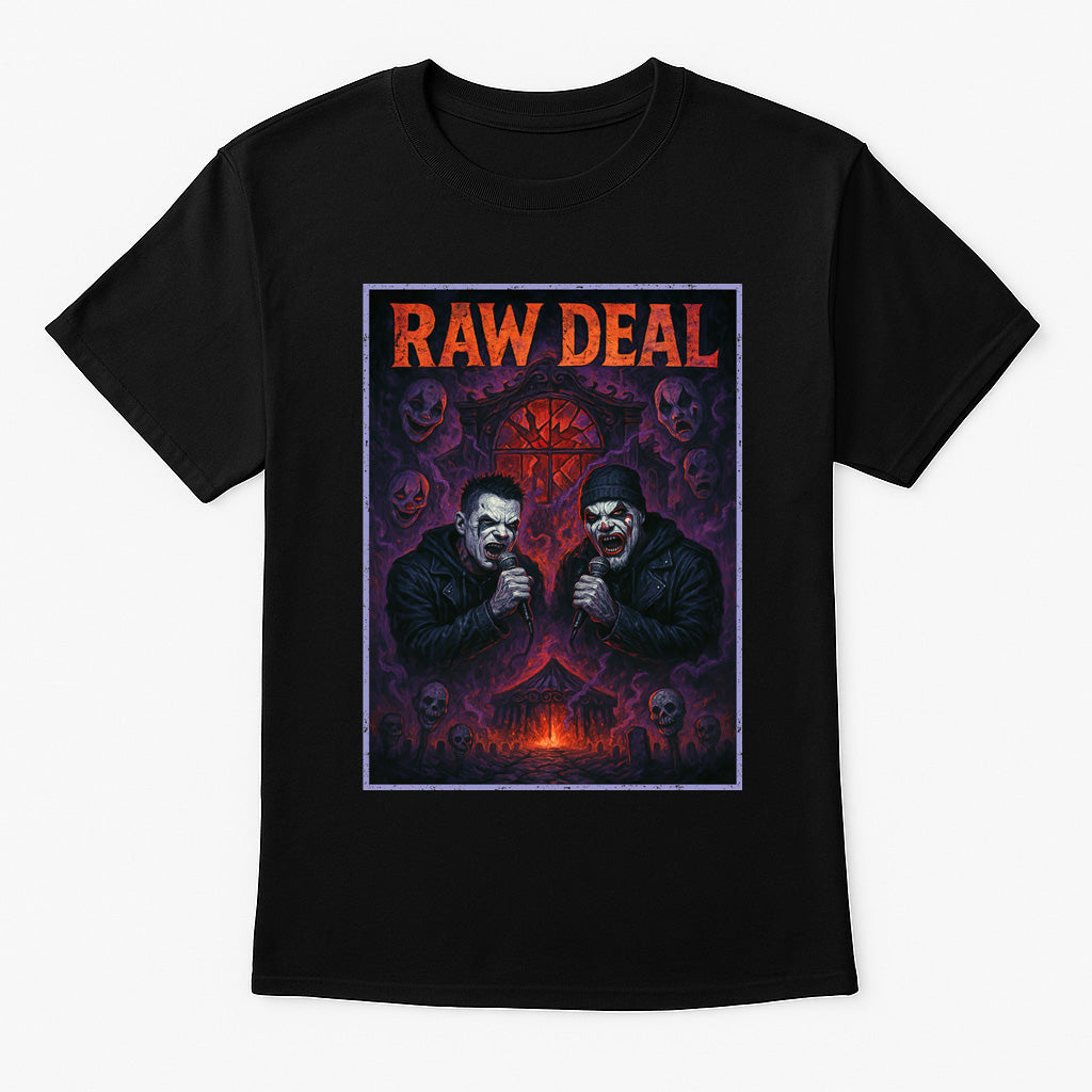Twiztid – Raw Deal Unisex T-Shirt Horrorcore Rap Metal Merch Tee