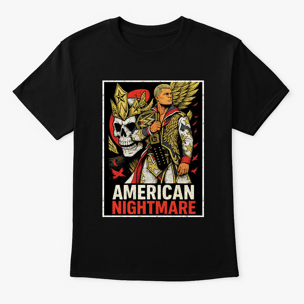 Cody Rhodes American Nightmare Unisex T-Shirt Wrestling Graphic Tee
