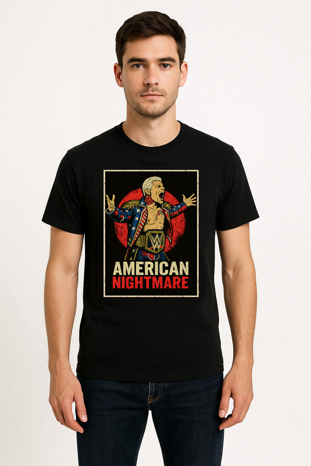 Cody Rhodes American Nightmare Championship Unisex T-Shirt – Pro Wrestling Fan Apparel