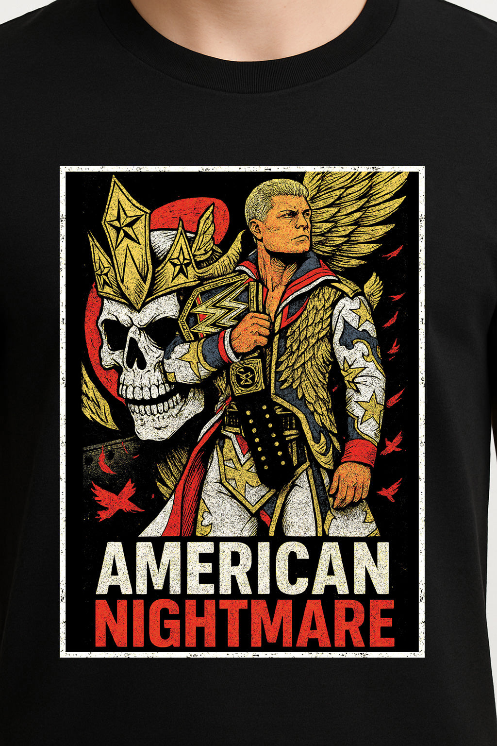 Cody Rhodes American Nightmare Unisex T-Shirt Wrestling Graphic Tee