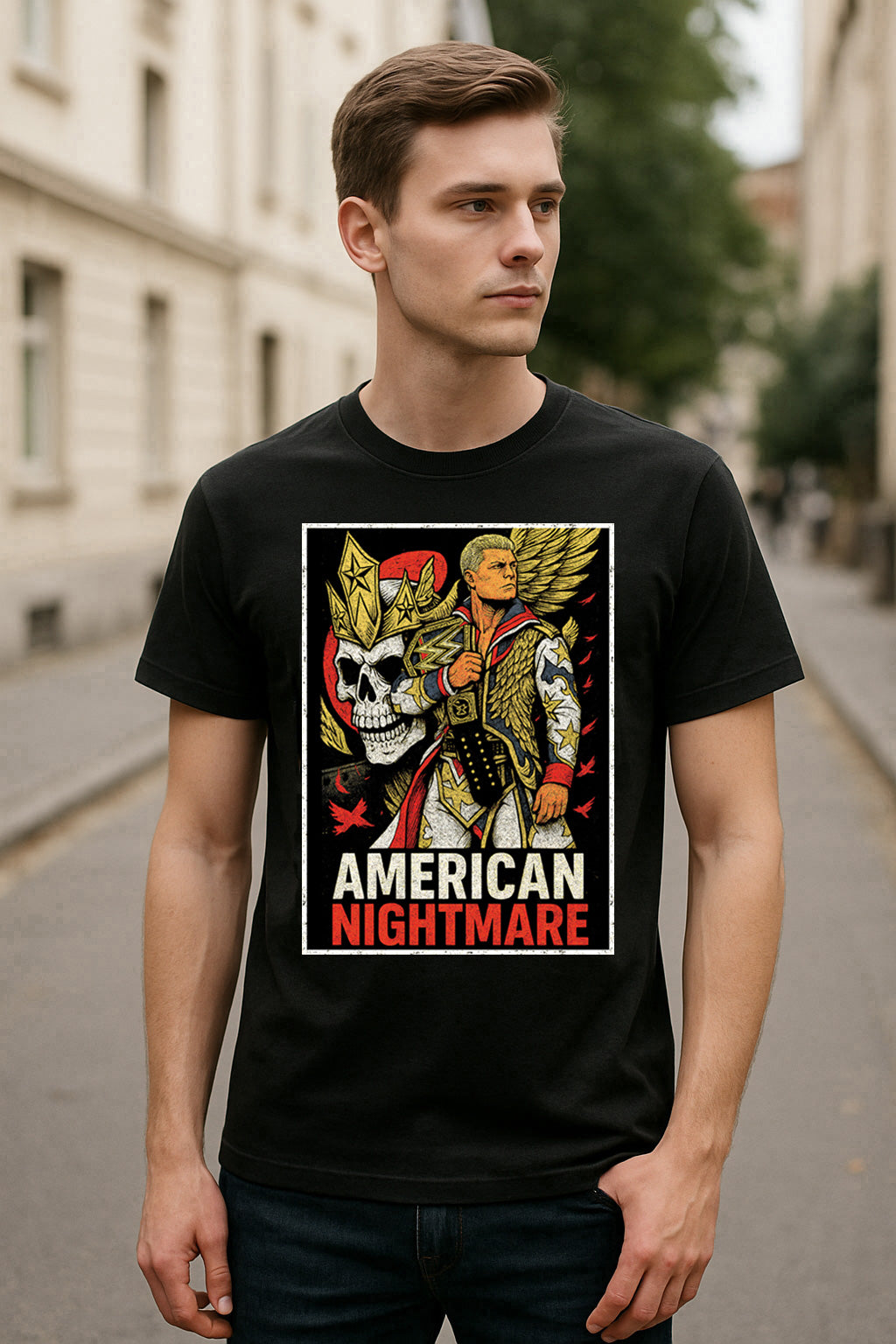 Cody Rhodes American Nightmare Unisex T-Shirt Wrestling Graphic Tee