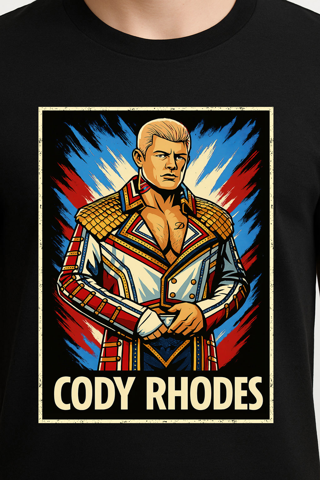 Cody Rhodes “American Nightmare” Retro Poster Unisex T-Shirt – Undisputed Fan Gear