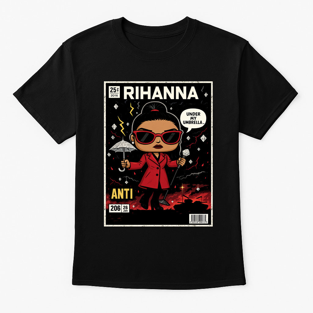 Rihanna Anti Pop RnB Funko Pop Style Unisex T-Shirt