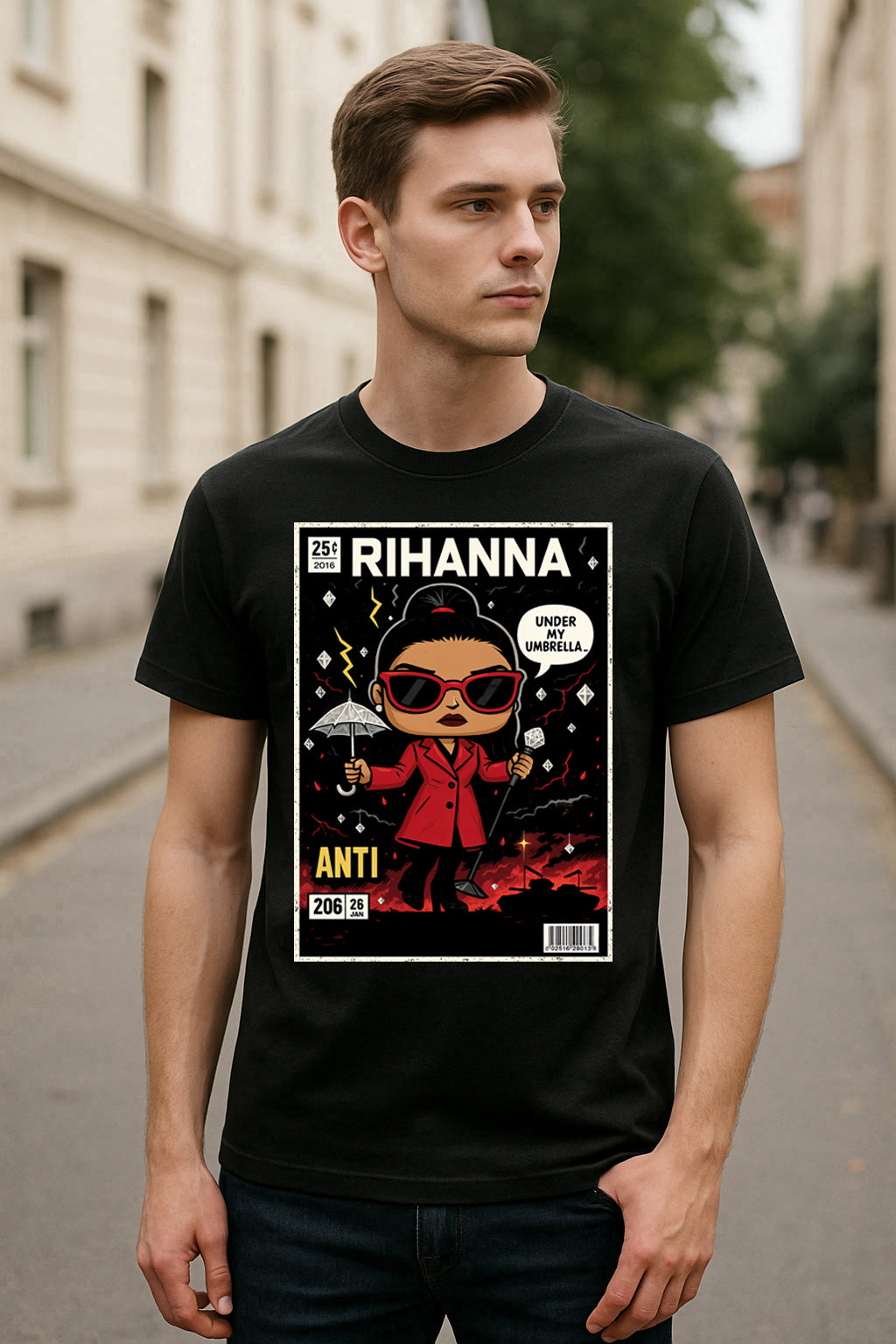 Rihanna Anti Pop RnB Funko Pop Style Unisex T-Shirt