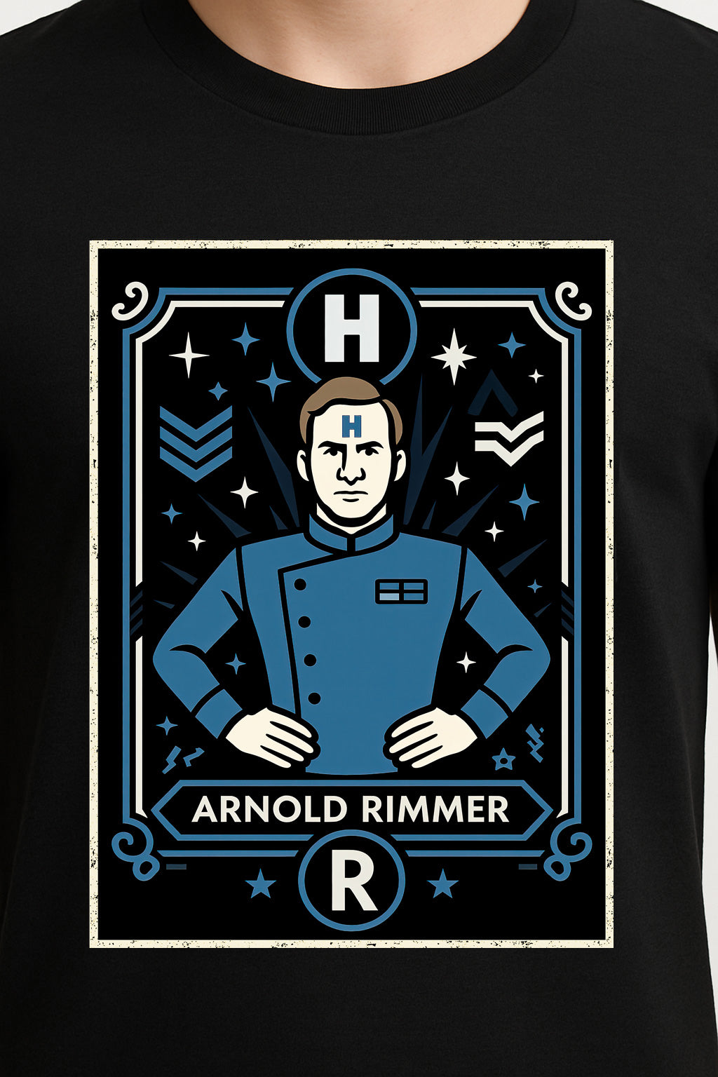 Arnold Rimmer Red Dwarf Unisex T-Shirt – Hologram Character Sci-Fi Comedy Classic Tee