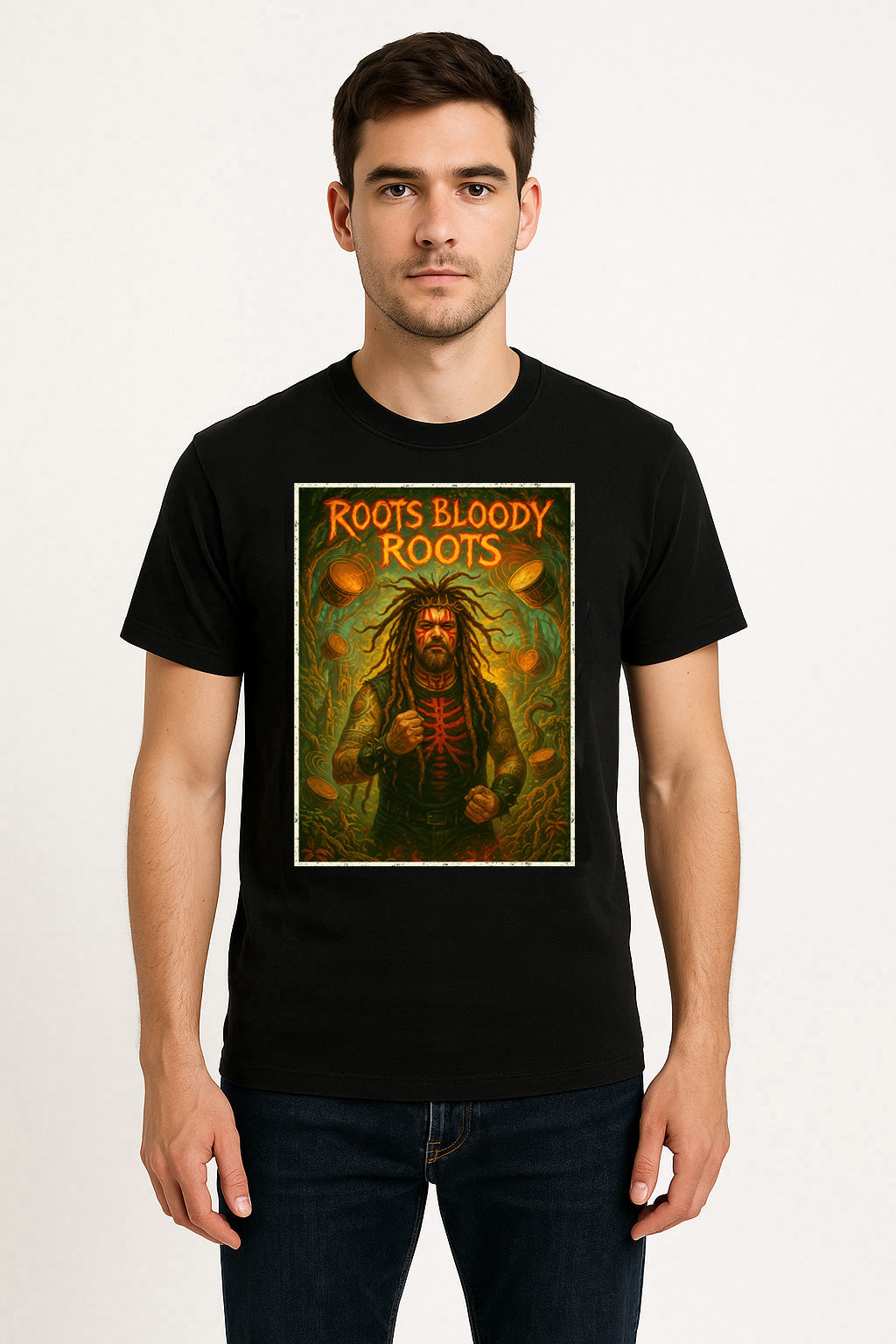 Sepultura – Roots Bloody Roots Unisex T-Shirt Brazilian Metal Band Merch Tee