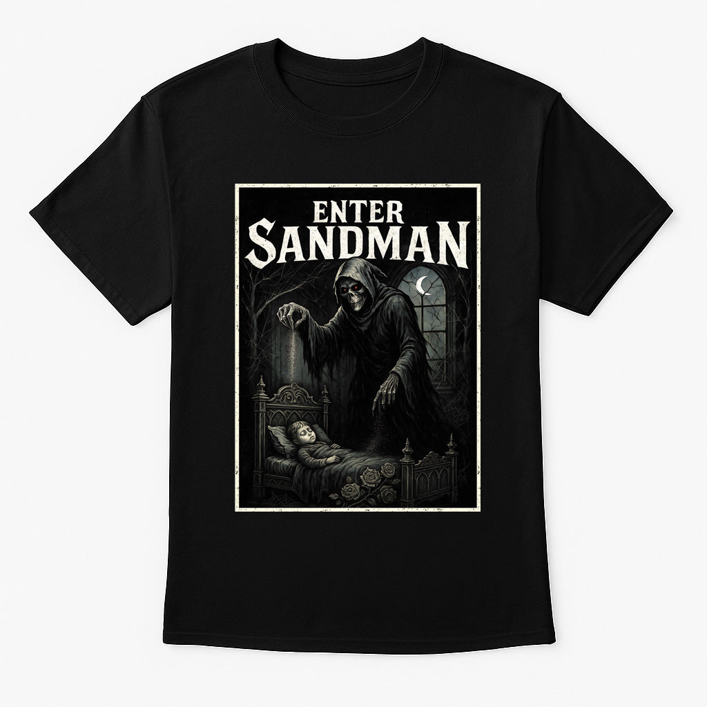 Metallica – Enter Sandman Unisex T-Shirt Heavy Metal Band Merch Tee