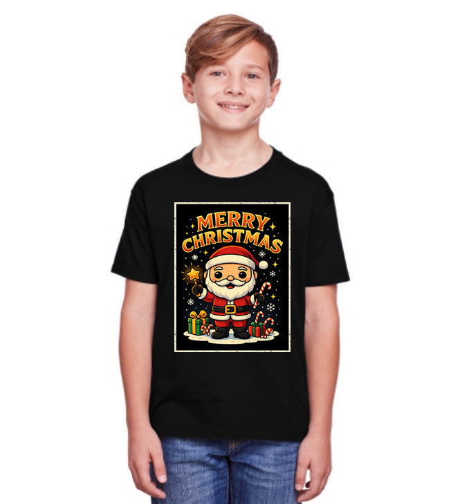 Merry Christmas Santa Classic Unisex Christmas T-Shirt or Hoodie