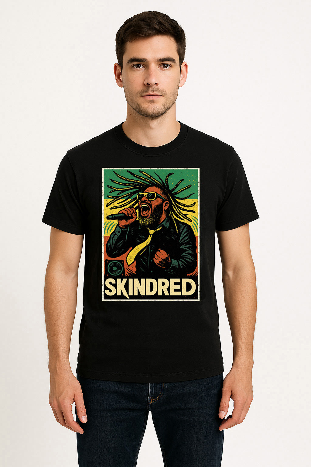 Skindred – Reggae Metal Unisex T-Shirt Band Merch Tee