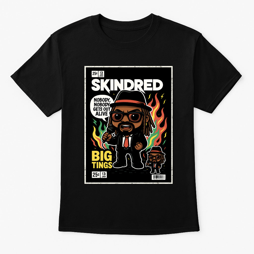 Skindred Nobody Reggae Metal Funko Pop Style Unisex T-Shirt