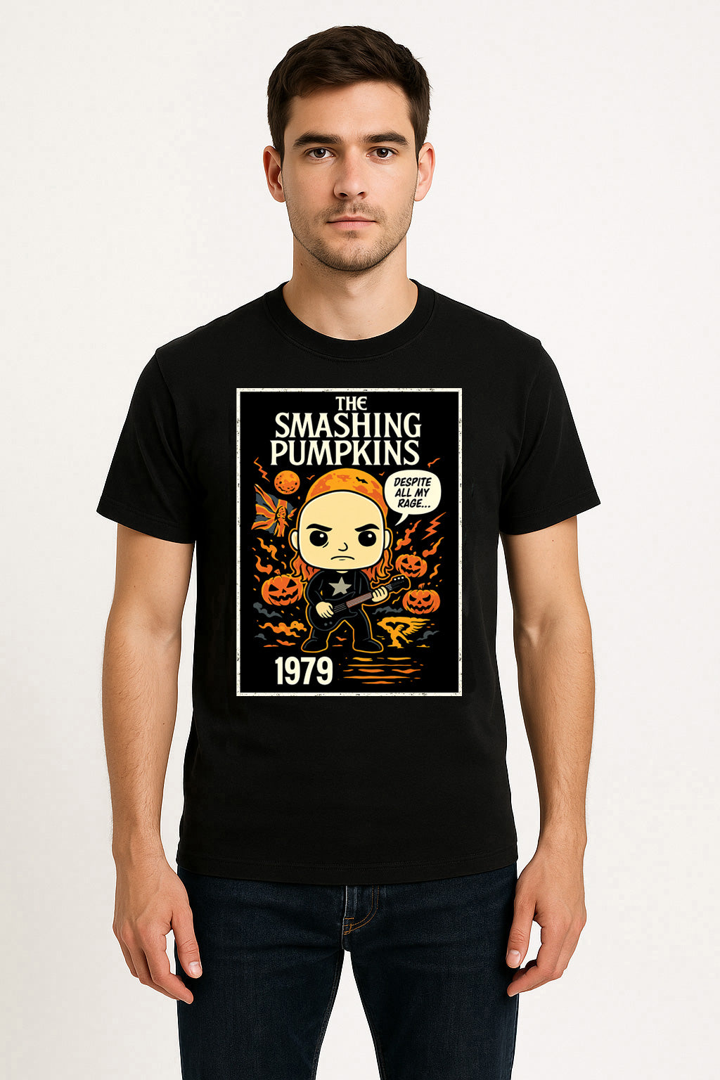 Smashing Pumpkins 1979 Alternative Rock Funko Pop Style Unisex T-Shirt