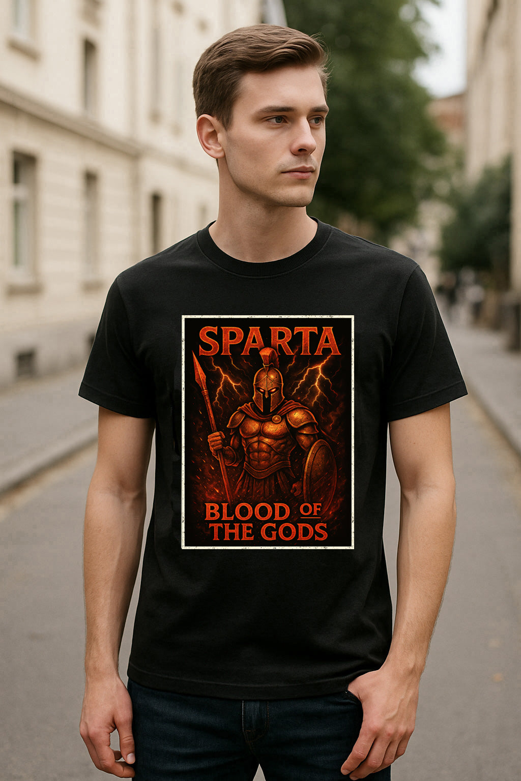 Sparta Blood of the Gods Unisex Warrior T-Shirt