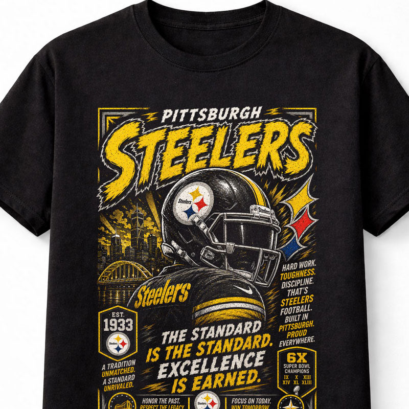 Pittsburgh Steelers NFL Football Fan Gift The Standard Unisex T-Shirt