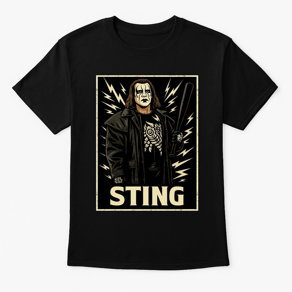 Sting “The Icon” Retro Wrestling Unisex T-Shirt Vigilante Edition