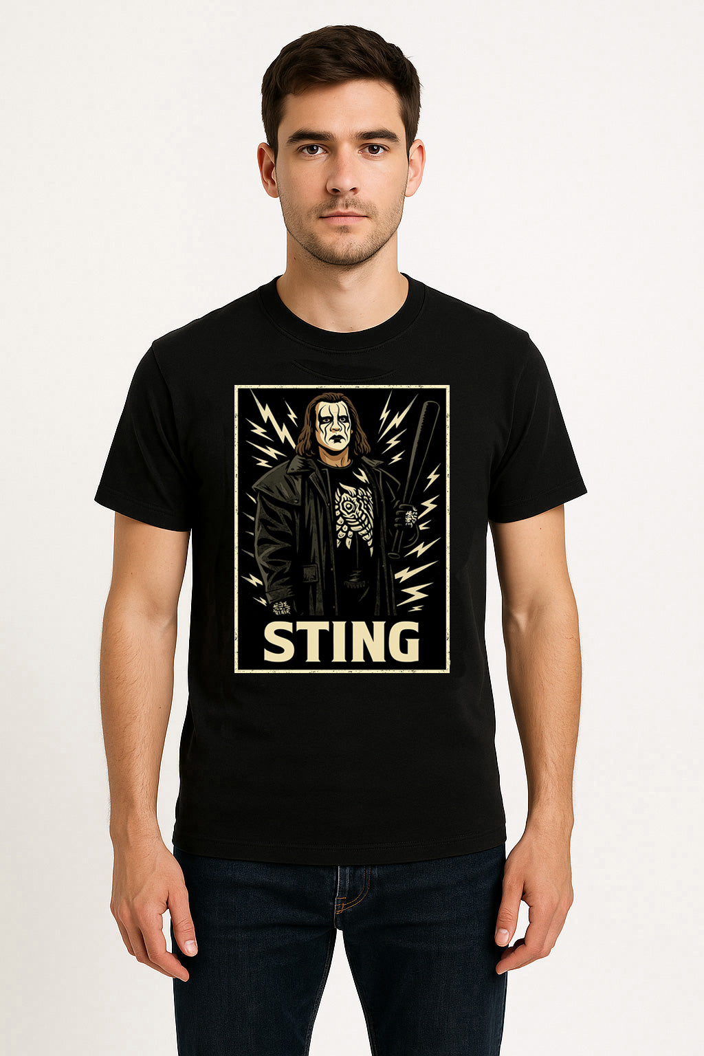 Sting “The Icon” Retro Wrestling Unisex T-Shirt Vigilante Edition