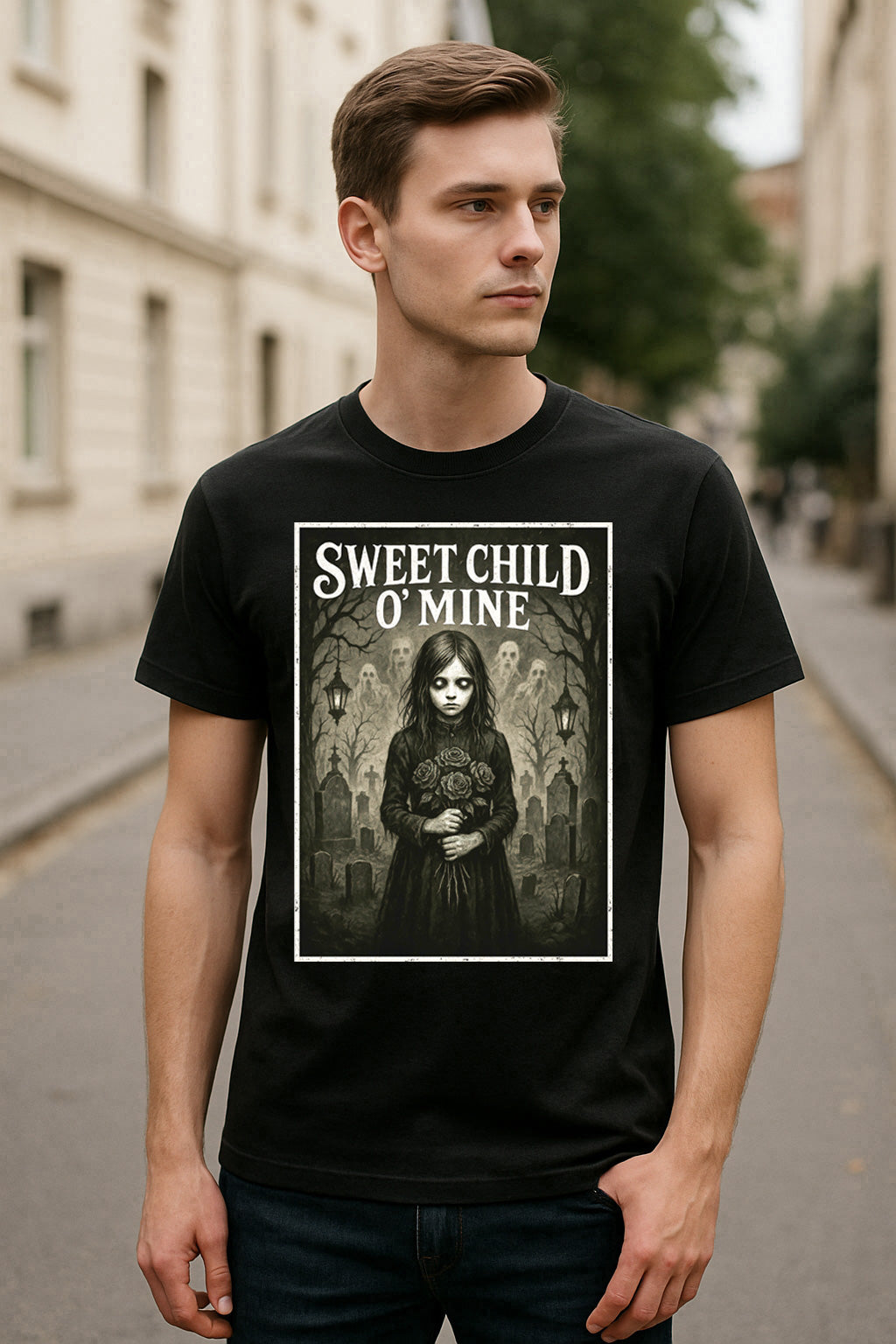 Guns N’ Roses – Sweet Child O’ Mine Unisex T-Shirt Gothic Rock Tee