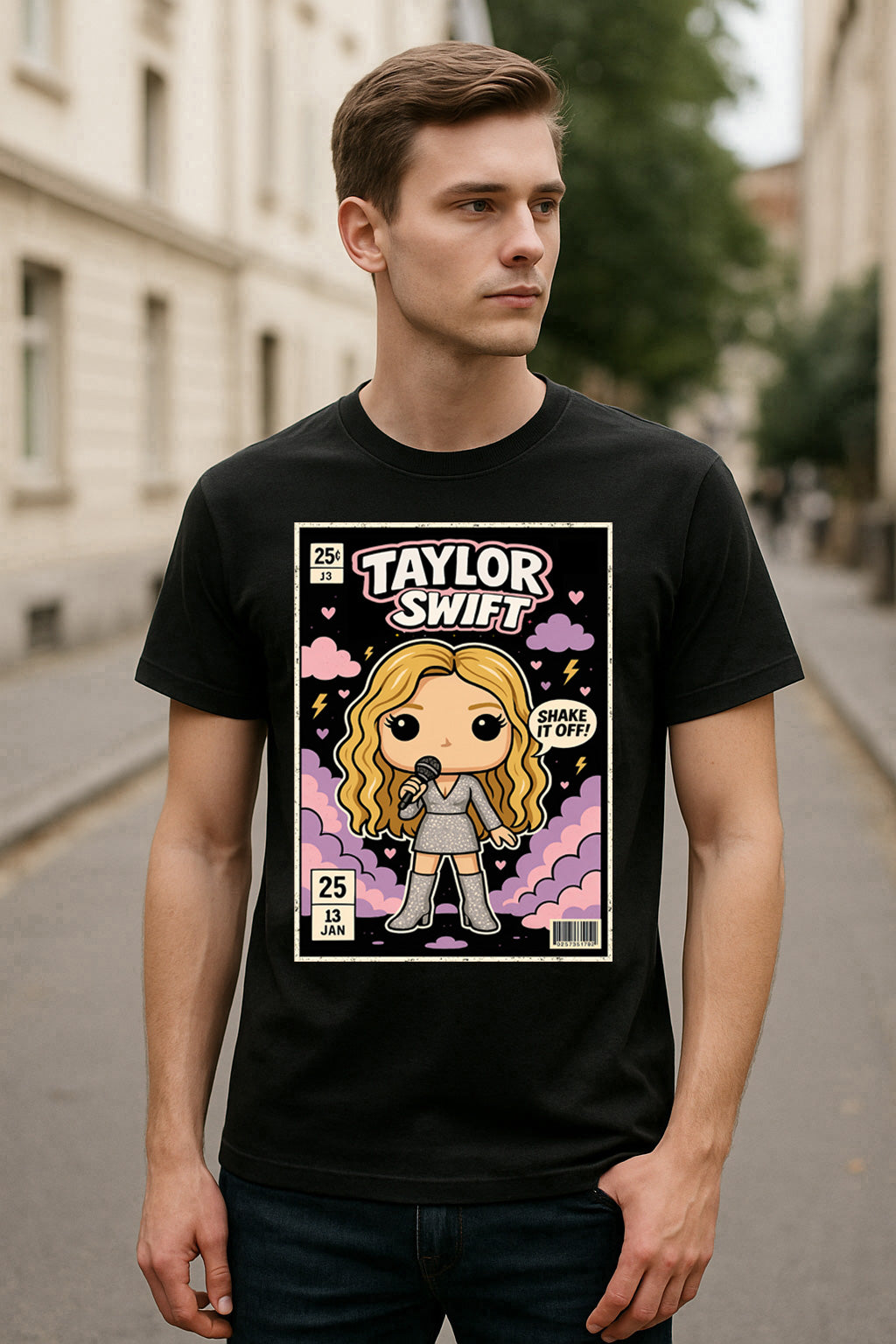 Taylor Swift Cruel Summer Pop Funko Pop Style Unisex T-Shirt
