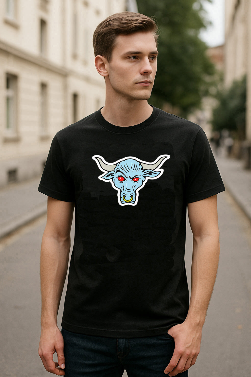 The Rock “Brahma Bull” Logo Unisex T-Shirt Electrifying Legacy Edition