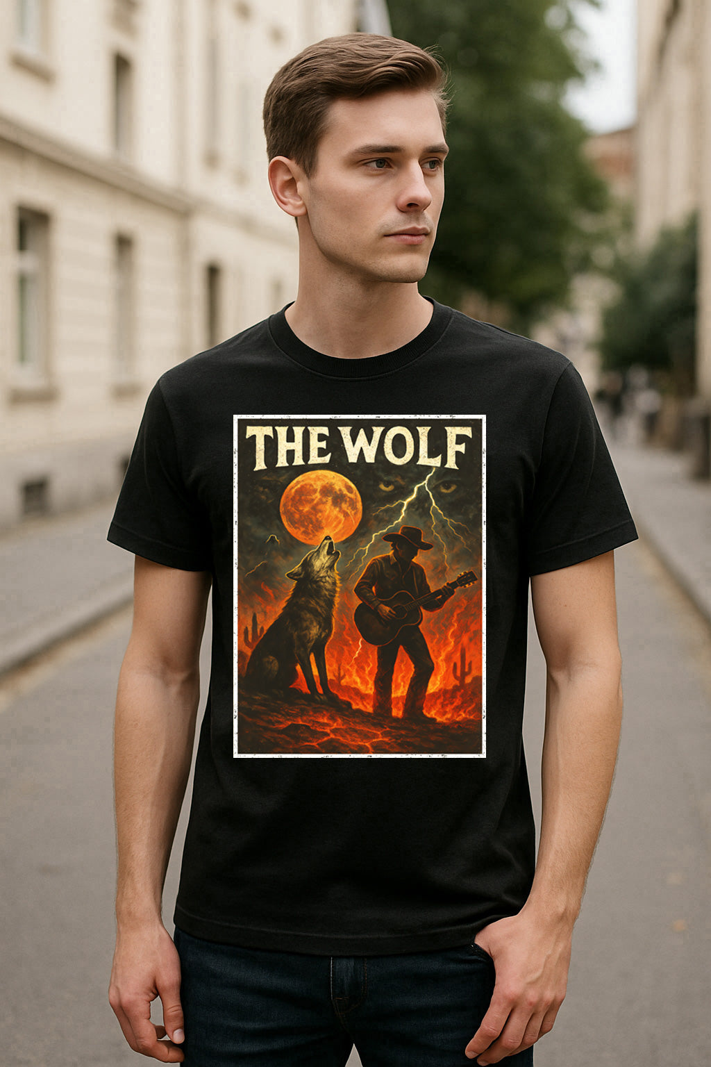 Whiskey Myers – The Wolf Unisex T-Shirt Southern Rock Band Merch Tee