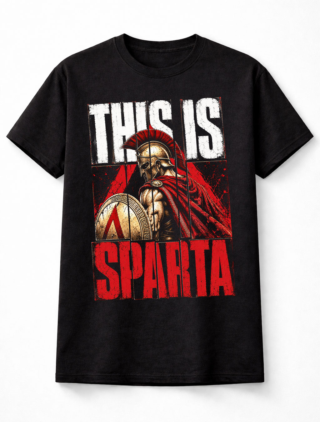 This Is Sparta Spartan Warrior Greek Soldier Leonidas Unisex T-Shirt