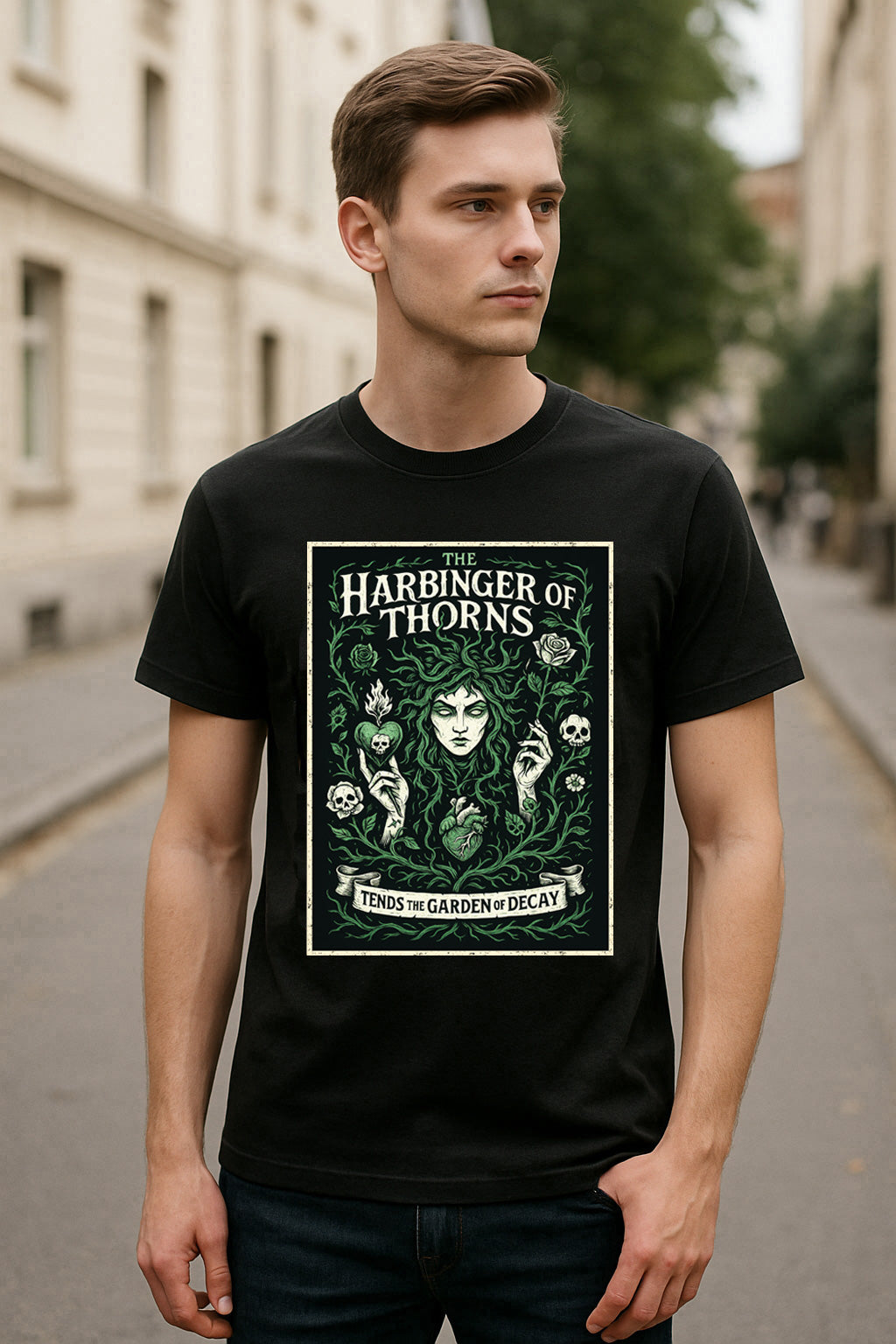 Harbinger of Thorns Dark Nature Unisex T-Shirt