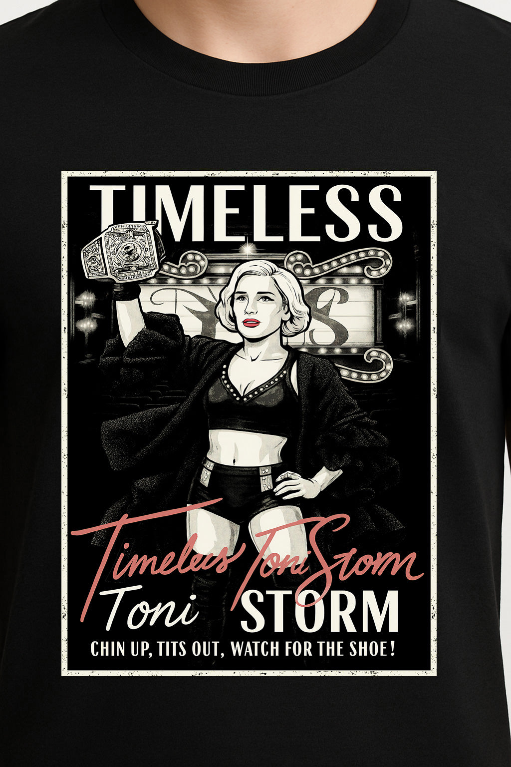 Timeless Toni Storm Retro Wrestling Unisex T-Shirt Vintage Champion Graphic Tee