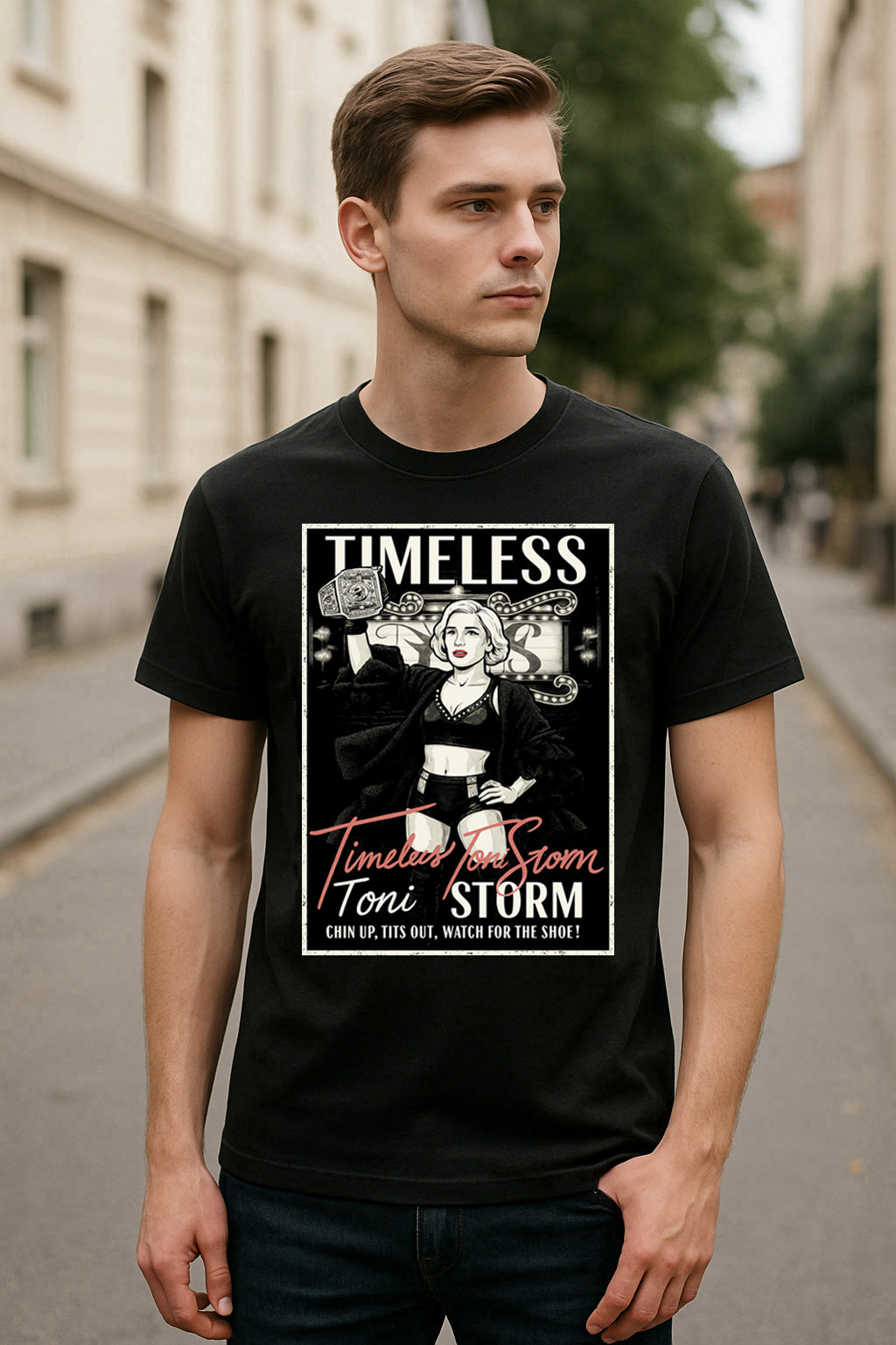 Timeless Toni Storm Retro Wrestling Unisex T-Shirt Vintage Champion Graphic Tee