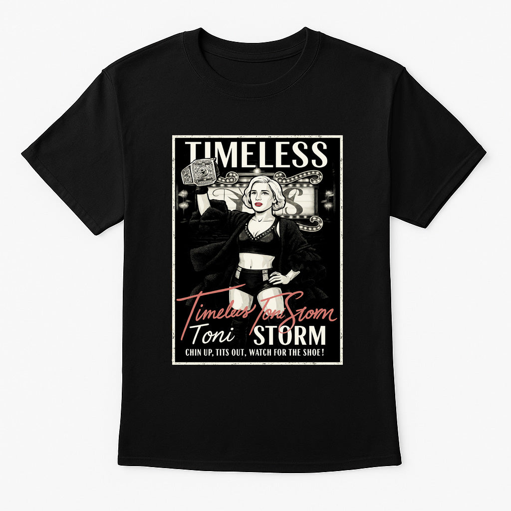Timeless Toni Storm Retro Wrestling Unisex T-Shirt Vintage Champion Graphic Tee