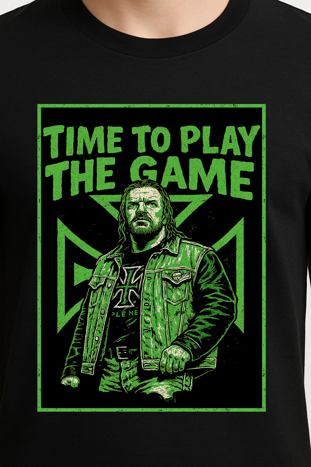 Triple H Time To Play The Game Retro Wrestling Unisex T-Shirt DX Graphic Tee