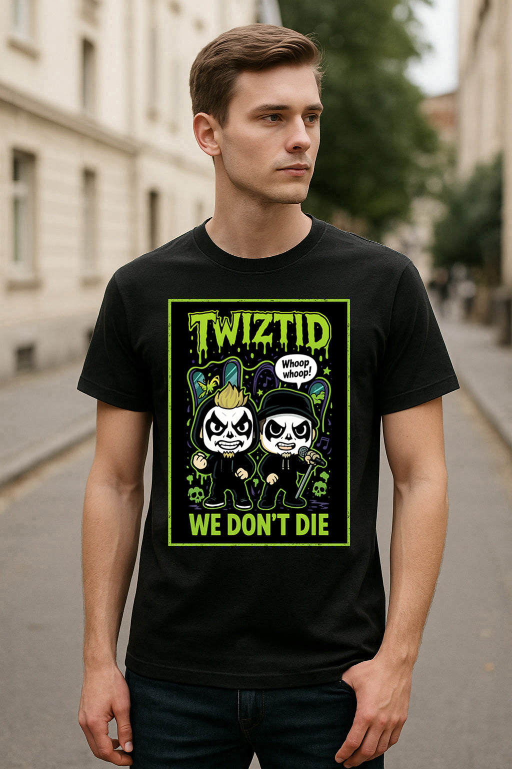 Twiztid We Dont Die Horrorcore Funko Pop Style Unisex T-Shirt