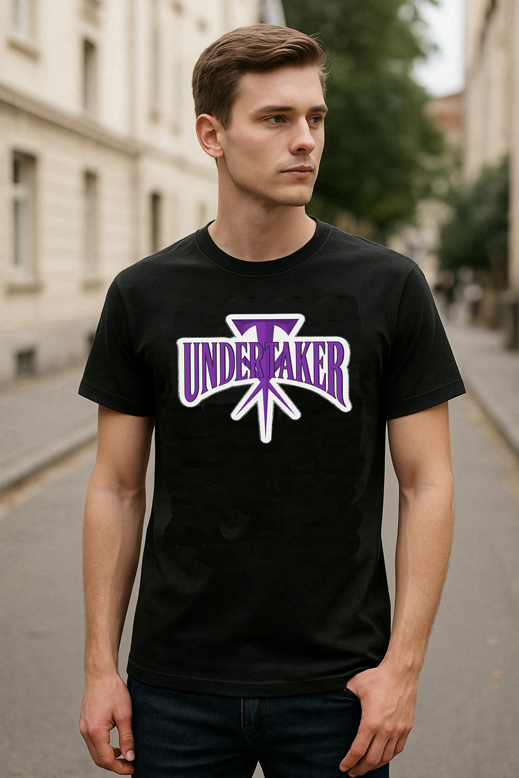 The Undertaker Classic Logo Wrestling Unisex T-Shirt Deadman Legacy Edition