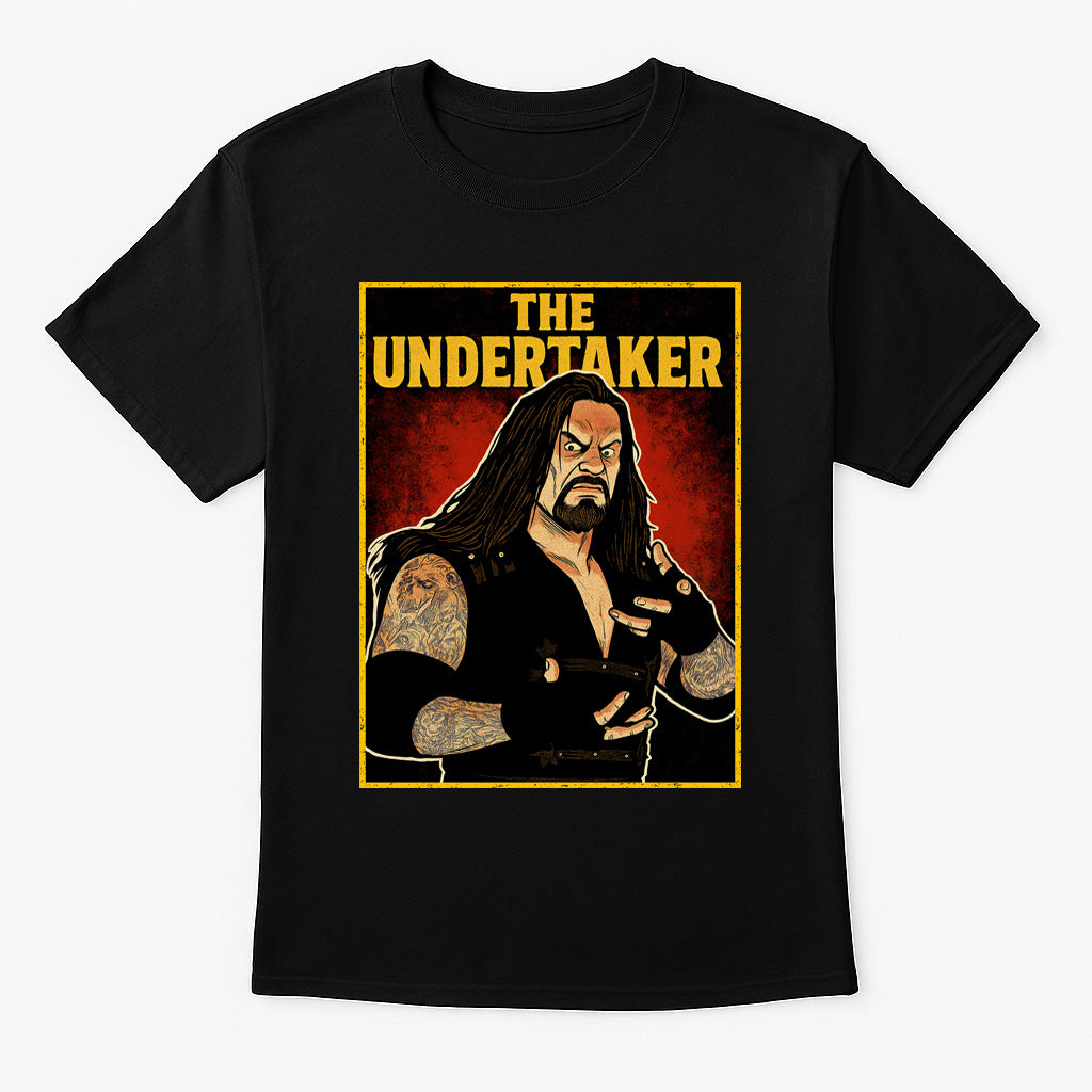 The Undertaker “Big Evil” Retro Wrestling Unisex T-Shirt American Badass Edition