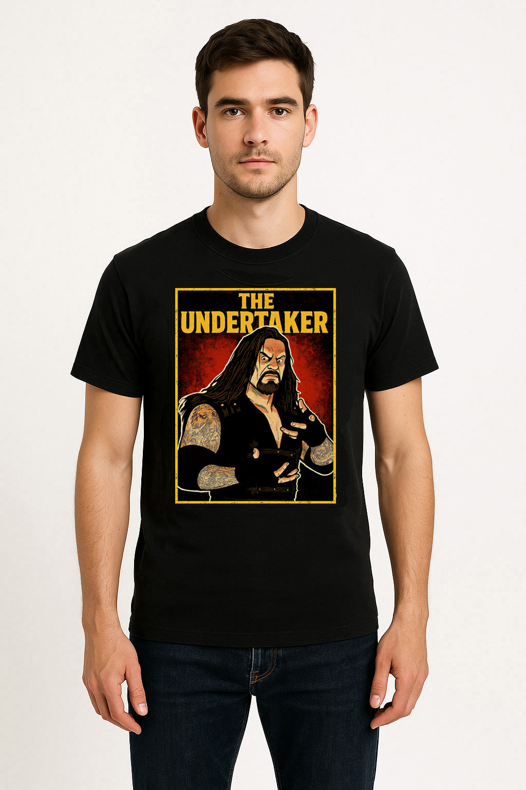 The Undertaker “Big Evil” Retro Wrestling Unisex T-Shirt American Badass Edition