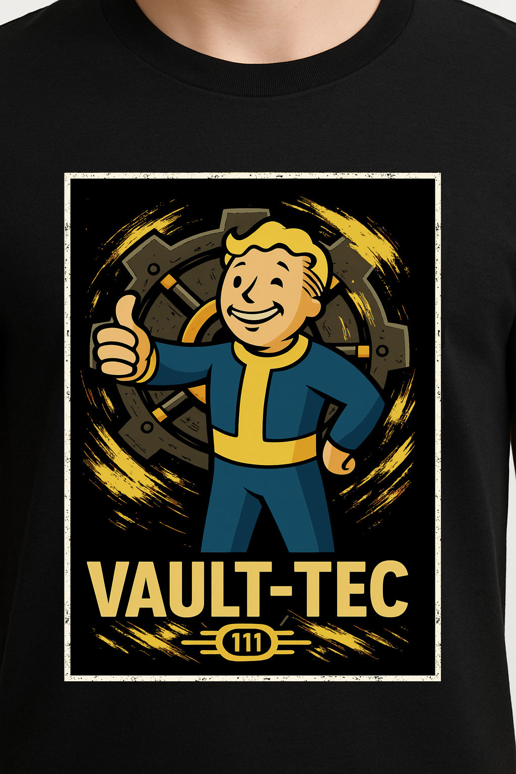 Fallout Vault-Tec “Prepare for the Future” Unisex T-Shirt – Post-Apocalyptic Survival Tee