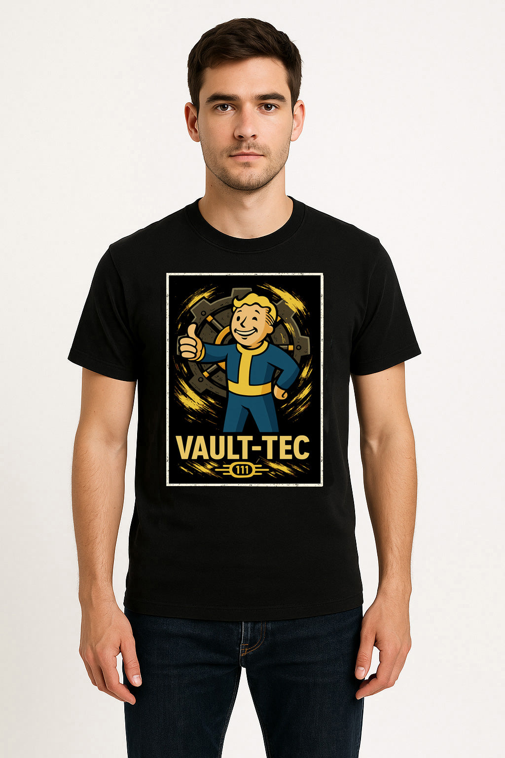 Fallout Vault-Tec “Prepare for the Future” Unisex T-Shirt – Post-Apocalyptic Survival Tee