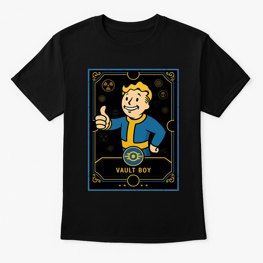 Vault Boy Retro Gaming Unisex T-Shirt Fallout Series Character Tee