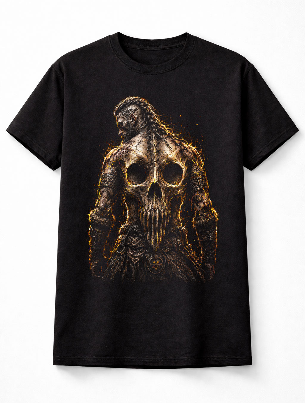 Viking Skull Norse Warrior Berserker Valhalla Unisex T-Shirt