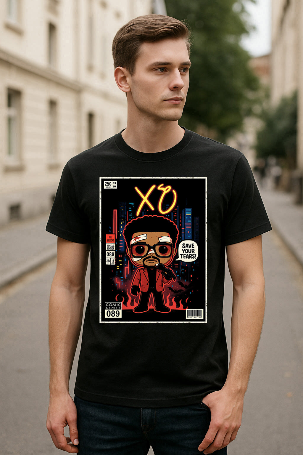 The Weeknd XO RnB Pop Funko Pop Style Unisex T-Shirt