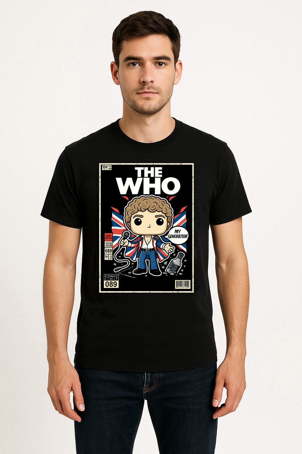 The Who My Generation Classic Rock Funko Pop Style Unisex T-Shirt