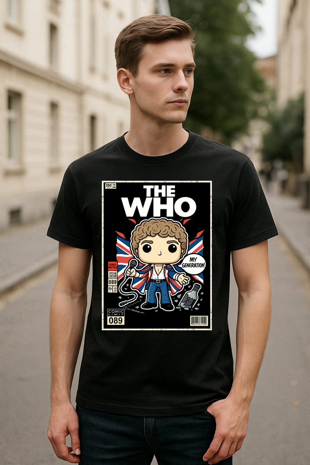 The Who My Generation Classic Rock Funko Pop Style Unisex T-Shirt