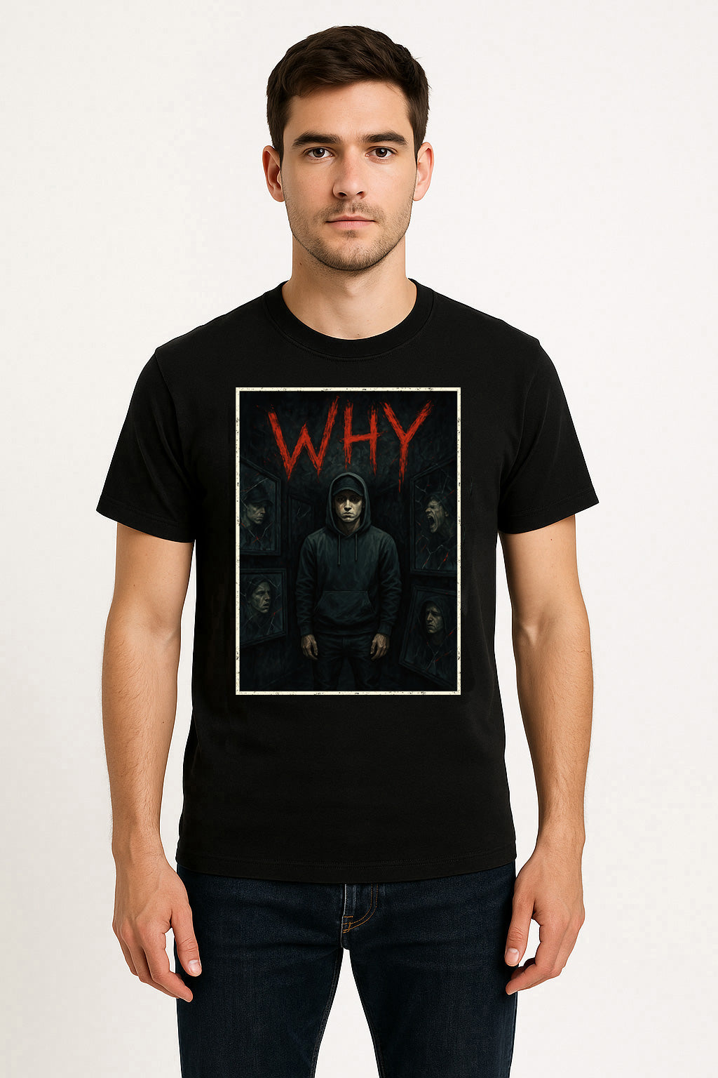 NF – Why Unisex T-Shirt Rap Rock Crossover Merch Tee