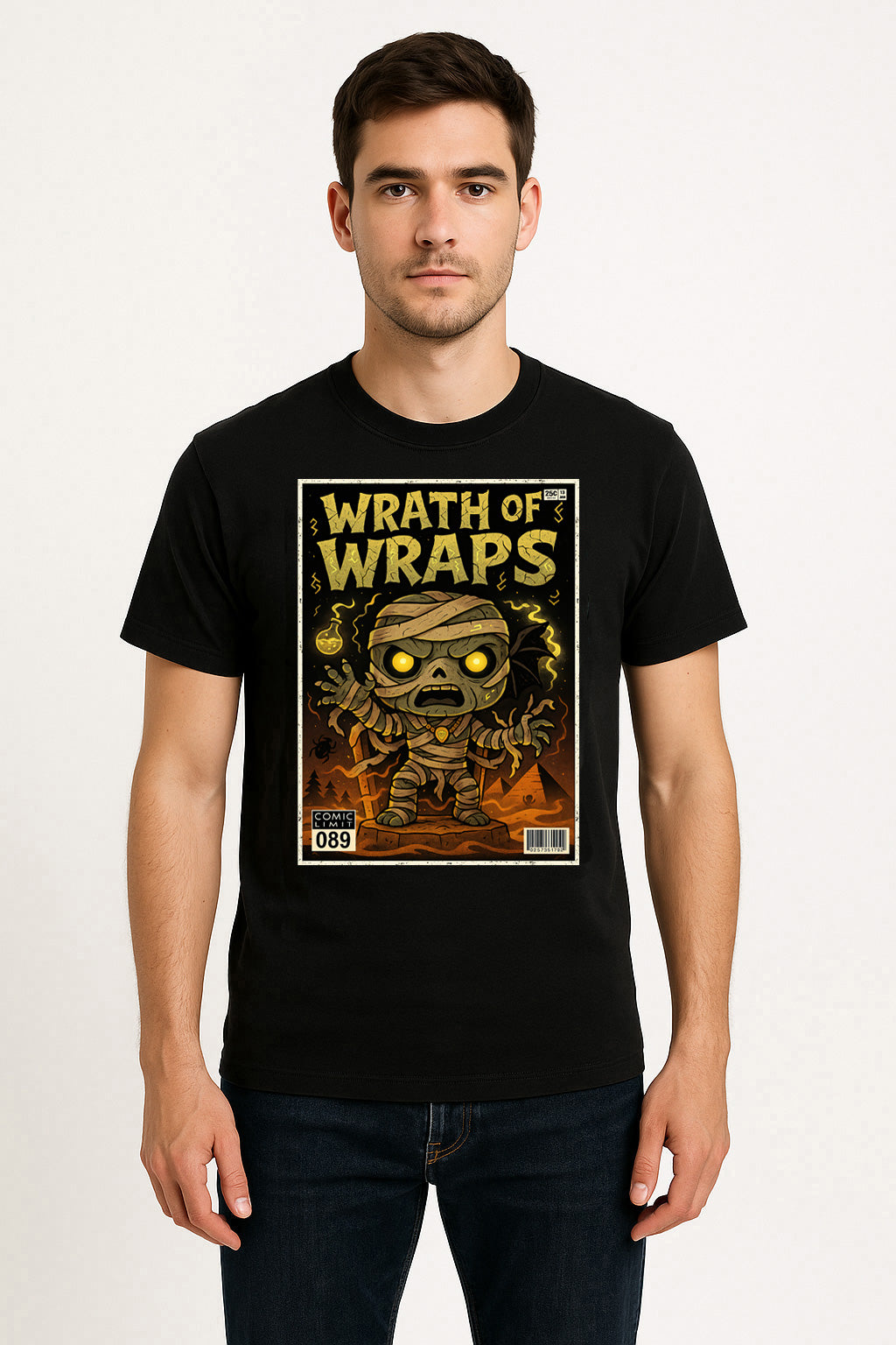 Wrath of Wraps Mummy Unisex Adult & Kids T-Shirt