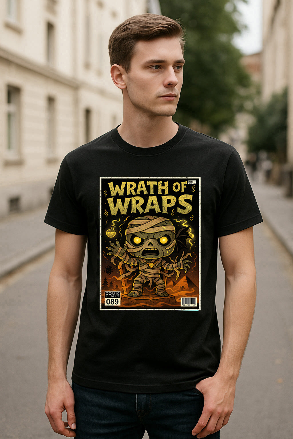 Wrath of Wraps Mummy Unisex Adult & Kids T-Shirt