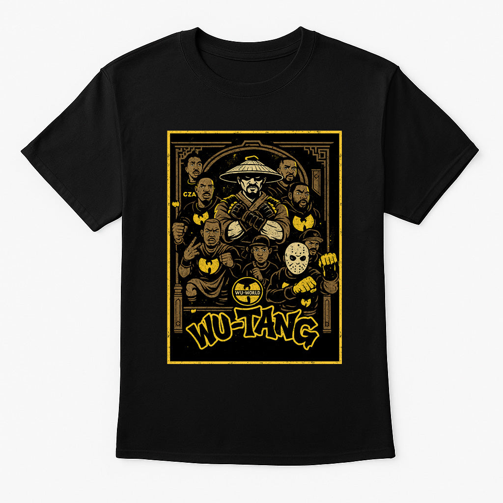 Wu-Tang Clan – Shaolin Legends Unisex T-Shirt Hip-Hop Merch Tee