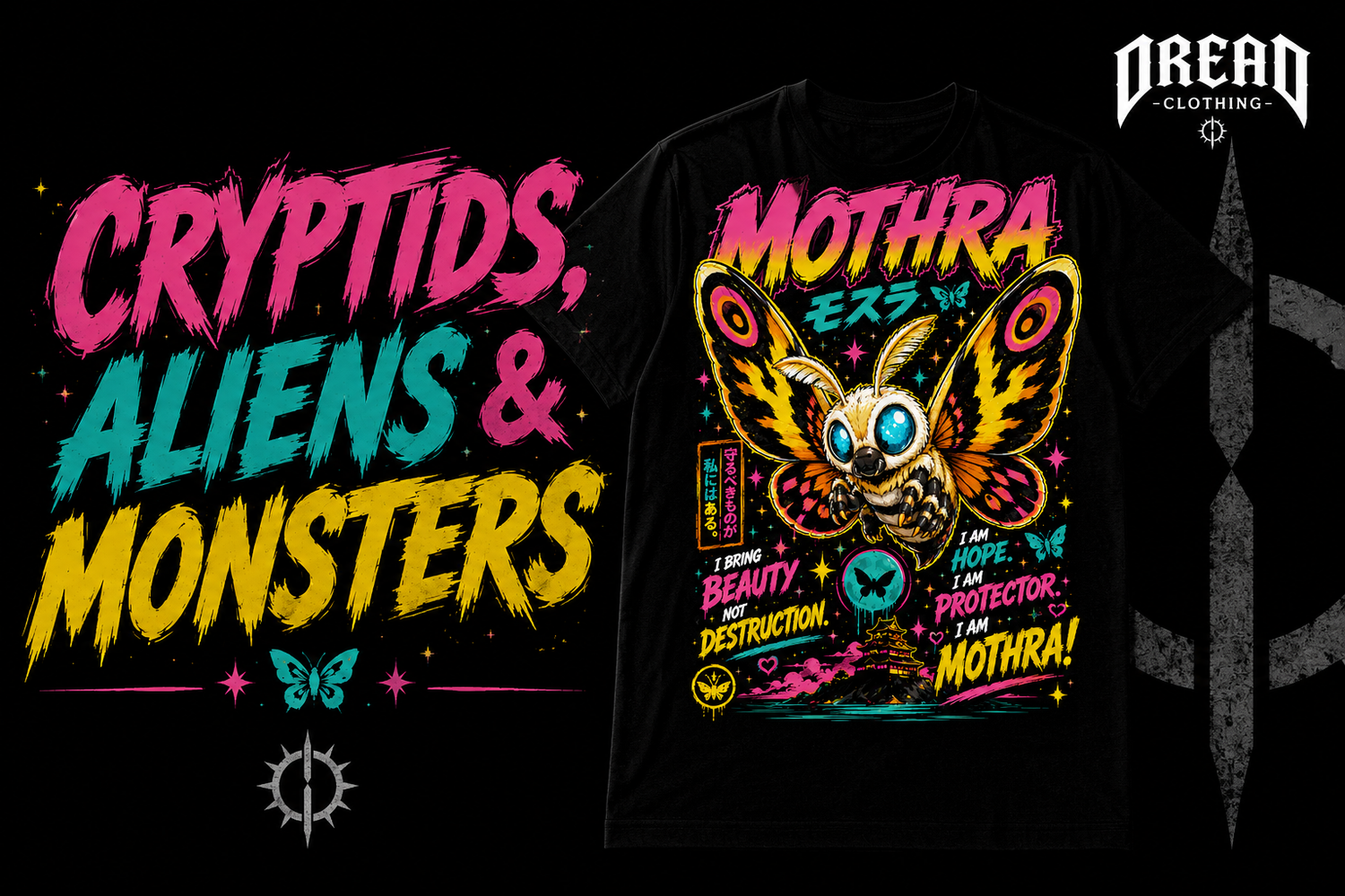 Cryptids, Aliens & Monsters