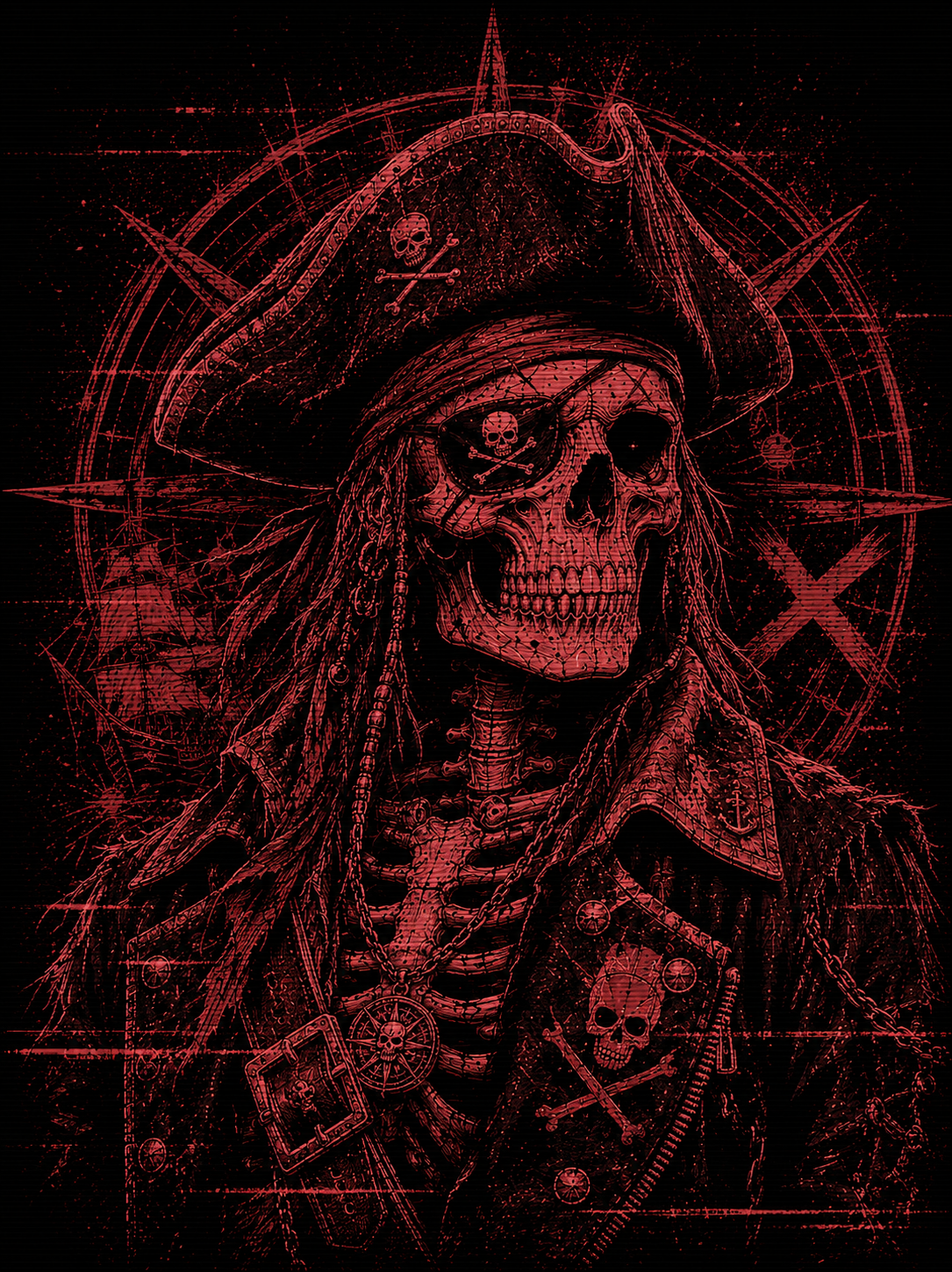 Pirates, The Kraken & The Sea