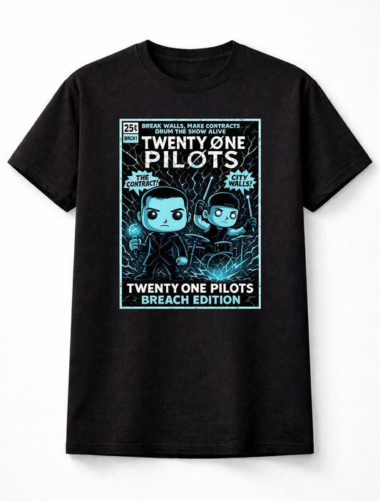Twenty One Pilots Breach Edition Adults & Kids Unisex T-Shirt