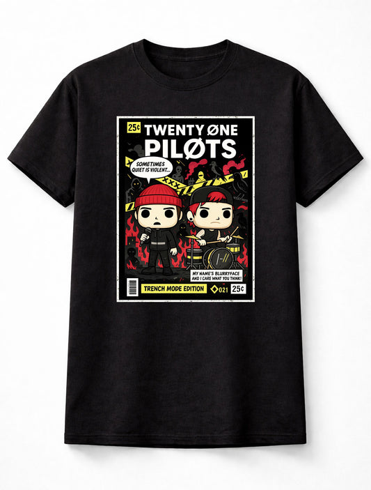 Twenty One Pilots Trench Mode Rock Edition Adults & Kids Unisex T-Shirt