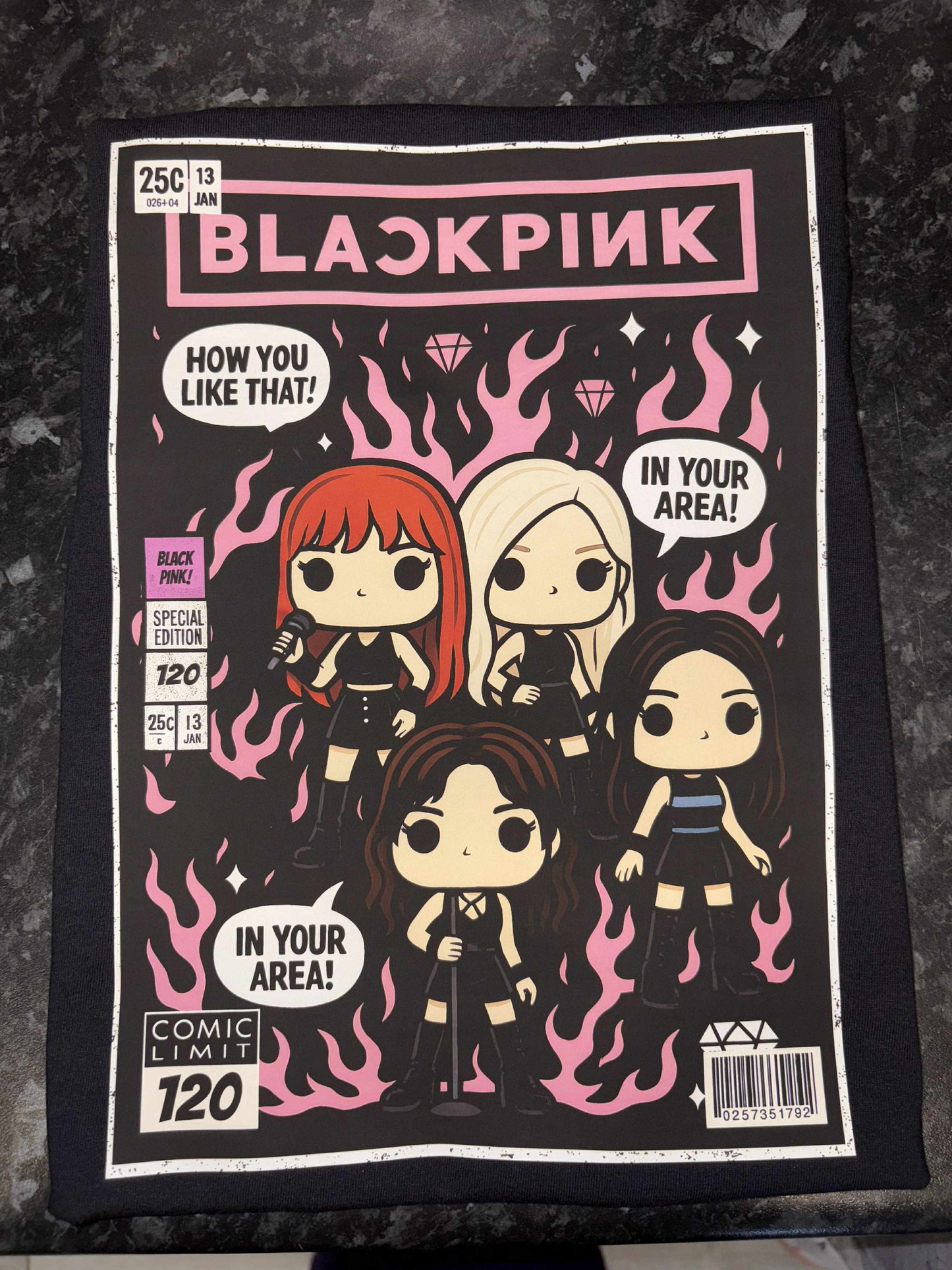 BLACKPINK How You Like That In Your Area K-Pop Queens Adults & Kids Unisex T-Shirt